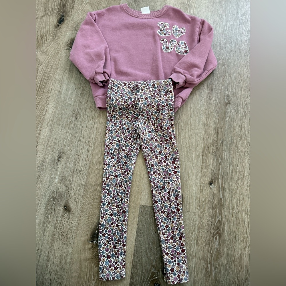 Zara Toddler Girls Matching Set